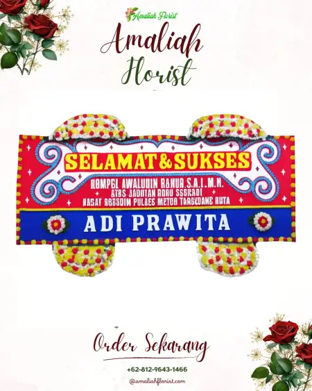 Papan Bunga Ucapan Selamat rancaekek